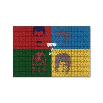 Cakapuzzle Queen Hot Space 120 Parça Ahşap Puzzle