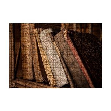 Cakapuzzle Rafta Eski Antika Kitaplar 120 Parça Ahşap Puzzle