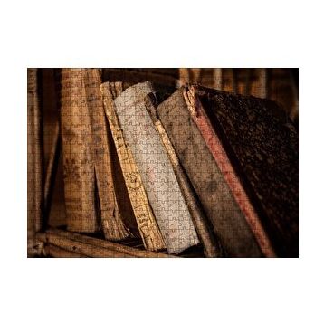 Cakapuzzle Rafta Eski Antika Kitaplar 120 Parça Ahşap Puzzle