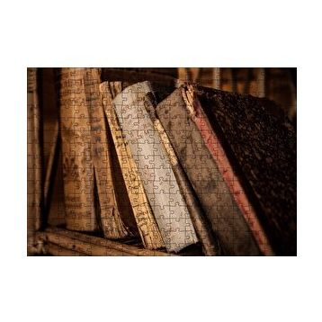 Cakapuzzle Rafta Eski Antika Kitaplar 120 Parça Ahşap Puzzle