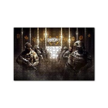 Cakapuzzle Rainbow Six Siege Pro League 120 Parça Ahşap Puzzle