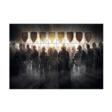 Cakapuzzle Rainbow Six Siege Pro League 120 Parça Ahşap Puzzle