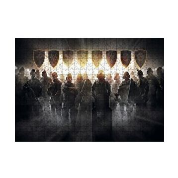 Cakapuzzle Rainbow Six Siege Pro League 120 Parça Ahşap Puzzle
