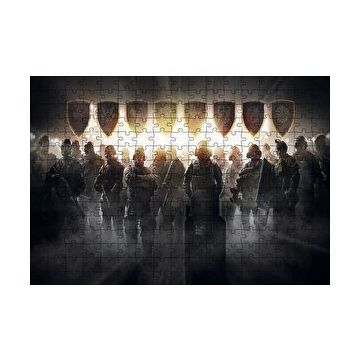 Cakapuzzle Rainbow Six Siege Pro League 120 Parça Ahşap Puzzle