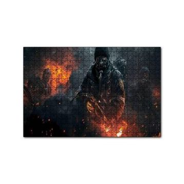 Cakapuzzle Rainbow Six Siege Tom Clancy The Division 120 Parça Ahşap Puzzle