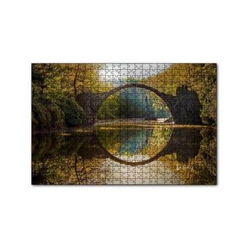 Cakapuzzle Rakotz Köprüsü Görseli 120 Parça Ahşap Puzzle