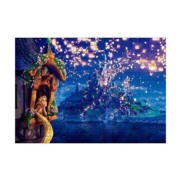 Cakapuzzle Rapunzel Masalı Ve Şato 120 Parça Ahşap Puzzle