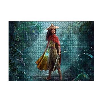 Cakapuzzle Raya ve Son Ejderha 120 Parça Ahşap Puzzle
