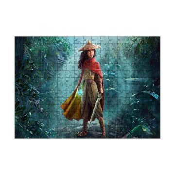 Cakapuzzle Raya ve Son Ejderha 120 Parça Ahşap Puzzle