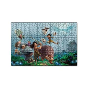 Cakapuzzle Raya ve Son Ejderha Film Afişi 120 Parça Ahşap Puzzle