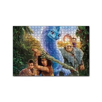 Cakapuzzle Raya ve Son Ejderha Savunmada Görseli 120 Parça Ahşap Puzzle