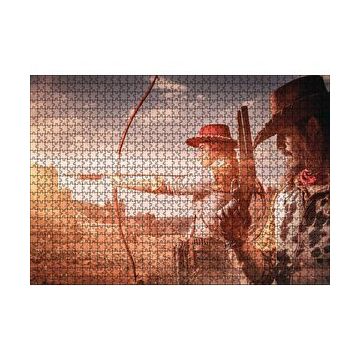 Cakapuzzle Red Dead Redemption Oyun Posteri 120 Parça Ahşap Puzzle