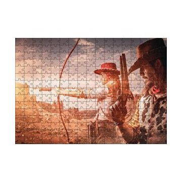 Cakapuzzle Red Dead Redemption Oyun Posteri 120 Parça Ahşap Puzzle