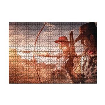 Cakapuzzle Red Dead Redemption Oyun Posteri 120 Parça Ahşap Puzzle