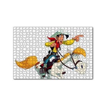 Cakapuzzle Red Kit ve Düldül 120 Parça Ahşap Puzzle