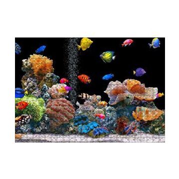 Cakapuzzle Rengarenk Deniz Akvaryumu 120 Parça Ahşap Puzzle