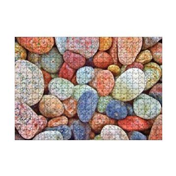 Cakapuzzle Rengarenk Deniz Taşları 120 Parça Ahşap Puzzle