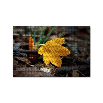 Cakapuzzle Rengi At Çiçekler Arasında Koşarken120 Parça Puzzle