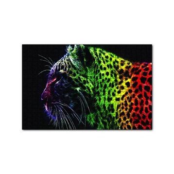 Cakapuzzle Renkli Çita 120 Parça Ahşap Puzzle