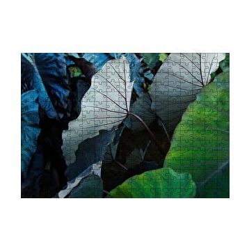 Cakapuzzle Renkli Dev Yapraklar 120 Parça Ahşap Puzzle