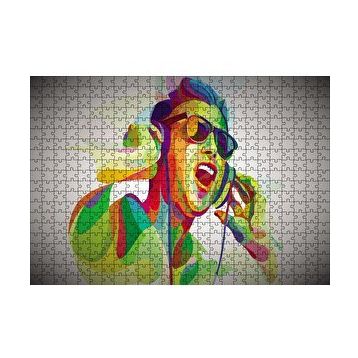 Cakapuzzle Renkli Dj 120 Parça Ahşap Puzzle
