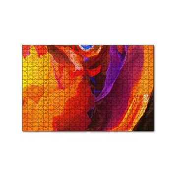 Cakapuzzle Renkli Fırça Darbeleri 120 Parça Ahşap Puzzle