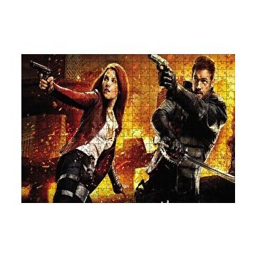 Cakapuzzle Resident Evil Final Chapter Sahne 120 Parça Ahşap Puzzle