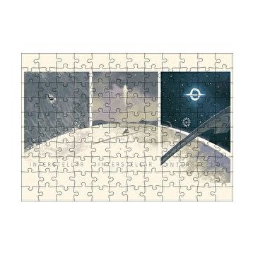 Cakapuzzle Retro Film Afişi Yıldızlararası Görseli 120 Parça Ahşap Puzzle