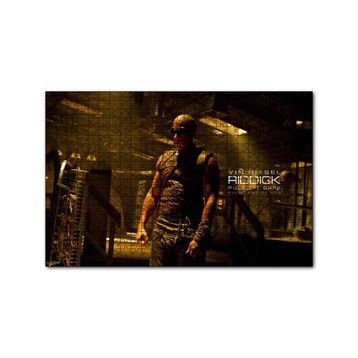 Cakapuzzle Riddick Vin Diesel Görseli 120 Parça Ahşap Puzzle