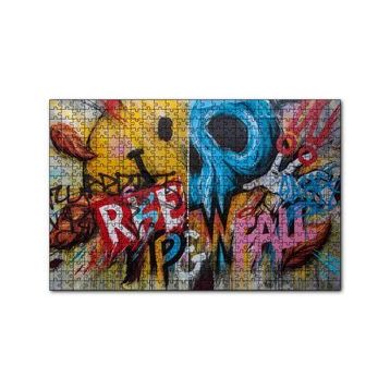 Cakapuzzle Rise And Fall Duvar Boyama 120 Parça Ahşap Puzzle