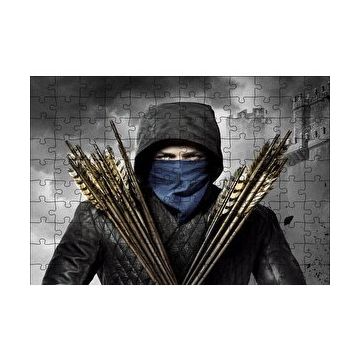 Cakapuzzle Robin Hood Taron Eggerton 120 Parça Ahşap Puzzle