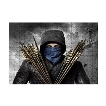 Cakapuzzle Robin Hood Taron Eggerton 120 Parça Ahşap Puzzle