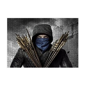Cakapuzzle Robin Hood Taron Eggerton 120 Parça Ahşap Puzzle