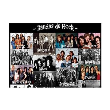 Cakapuzzle Rock Grupları 120 Parça Ahşap Puzzle