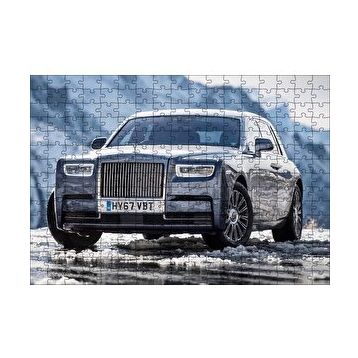 Cakapuzzle Rolls Royce Hayalet Araba Görseli 120 Parça Ahşap Puzzle