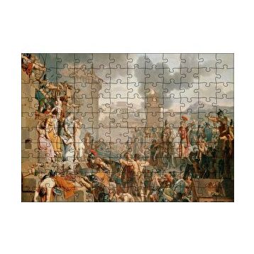 Cakapuzzle Roma Savaşları Görseli 120 Parça Ahşap Puzzle