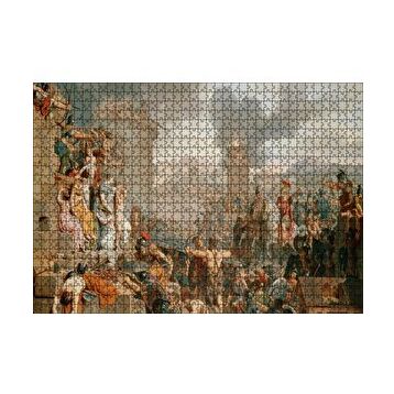 Cakapuzzle Roma Savaşları Görseli 120 Parça Ahşap Puzzle