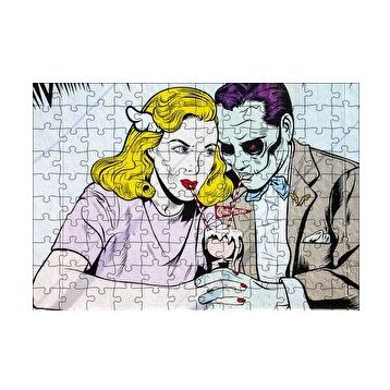 Cakapuzzle Romantik Çizgi Romanlar 120 Parça Ahşap Puzzle