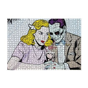 Cakapuzzle Romantik Çizgi Romanlar 120 Parça Ahşap Puzzle