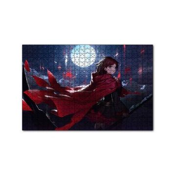 Cakapuzzle Ruby Rose ve Dolunay 120 Parça Ahşap Puzzle