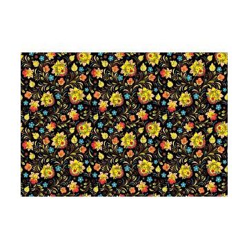 Cakapuzzle Rus Stili Çiçek Desenleri 120 Parça Ahşap Puzzle