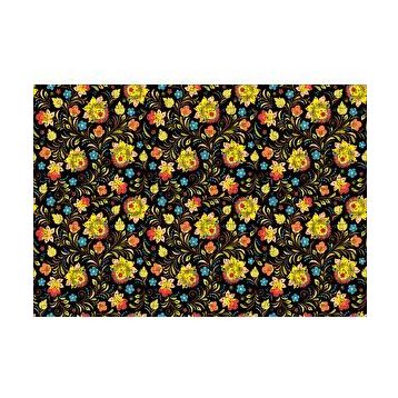 Cakapuzzle Rus Stili Çiçek Desenleri 120 Parça Ahşap Puzzle