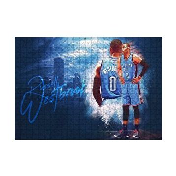 Cakapuzzle Russell Westbrook 120 Parça Ahşap Puzzle