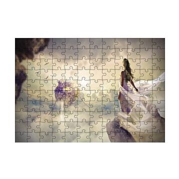 Cakapuzzle Rüyadaki Kadın Fantastik 120 Parça Ahşap Puzzle