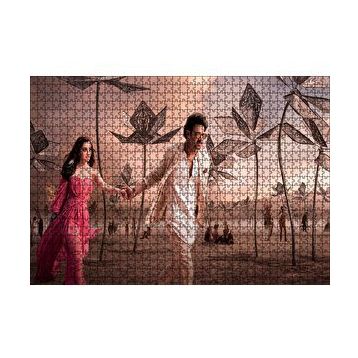 Cakapuzzle Saaho Prabas Shraddha Kapoor 120 Parça Ahşap Puzzle