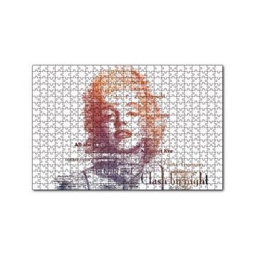 Cakapuzzle Saç Tasarımı Görseli 120 Parça Ahşap Puzzle