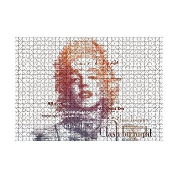 Cakapuzzle Saç Tasarımı Görseli 120 Parça Ahşap Puzzle