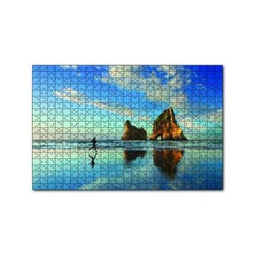 Cakapuzzle Sahilde Koşma Zamanı 120 Parça Ahşap Puzzle