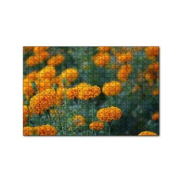 Cakapuzzle Sarı Karanfiller Görseli 120 Parça Ahşap Puzzle