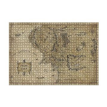 Cakapuzzle Sauron Gözünde Orta Dünya Haritası Mordor 120 Parça Ahşap Puzzle